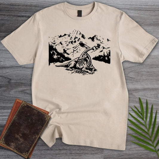 T-Shirt Sand / S Simle Chillin Hadrosauridae T-Shirt