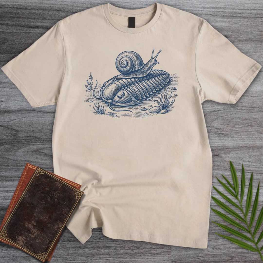 T-Shirt Sand / S Snails Pace Trilobite T-Shirt