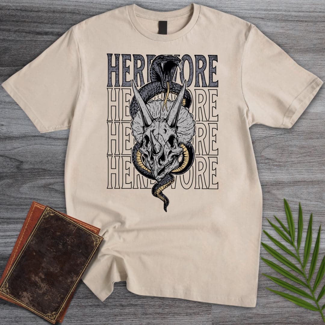 T-Shirt Sand / S Snakes in a Herbivore T-Shirt