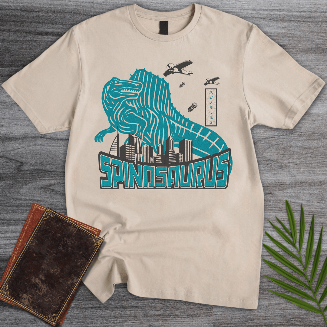 T-Shirt Sand / S Spino Attack: Vintage Japanese T-Shirt