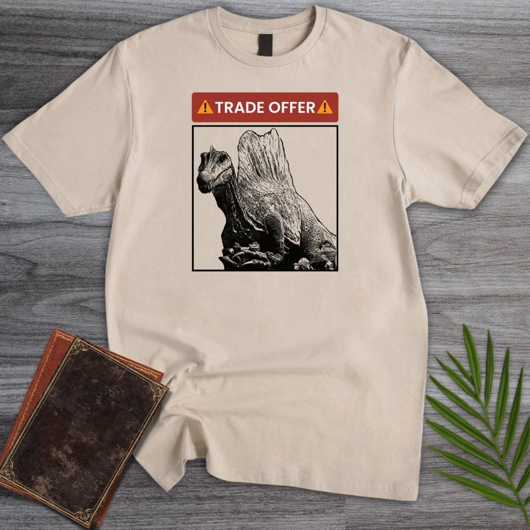 T-Shirt Sand / S Spinosaurus Trade Offer T-Shirt