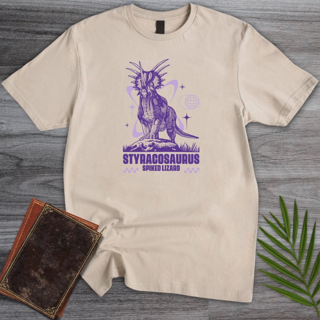 T-Shirt Sand / S Styracosaurus Vintage 2YK T-Shirt