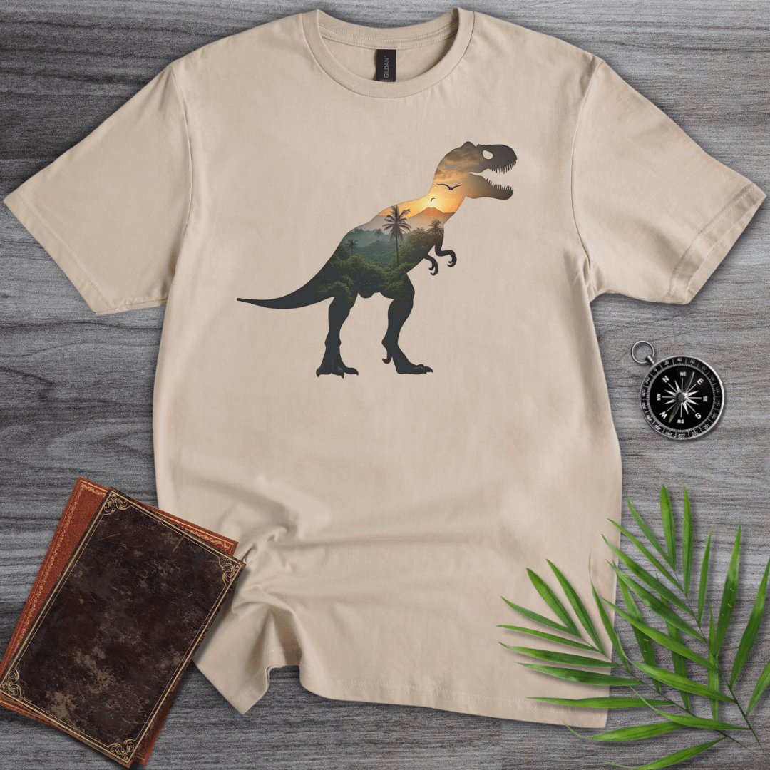 T-Shirt Sand / S T-Rex Environment Silhouette Environment T-Shirt