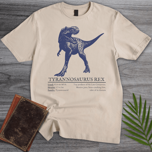 T-Shirt Sand / S T-Rex Tyrant Lizard King T-Shirt