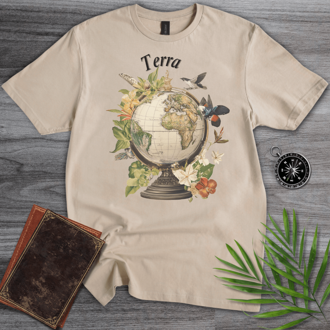 T-Shirt Sand / S Terra Graphic T-Shirt