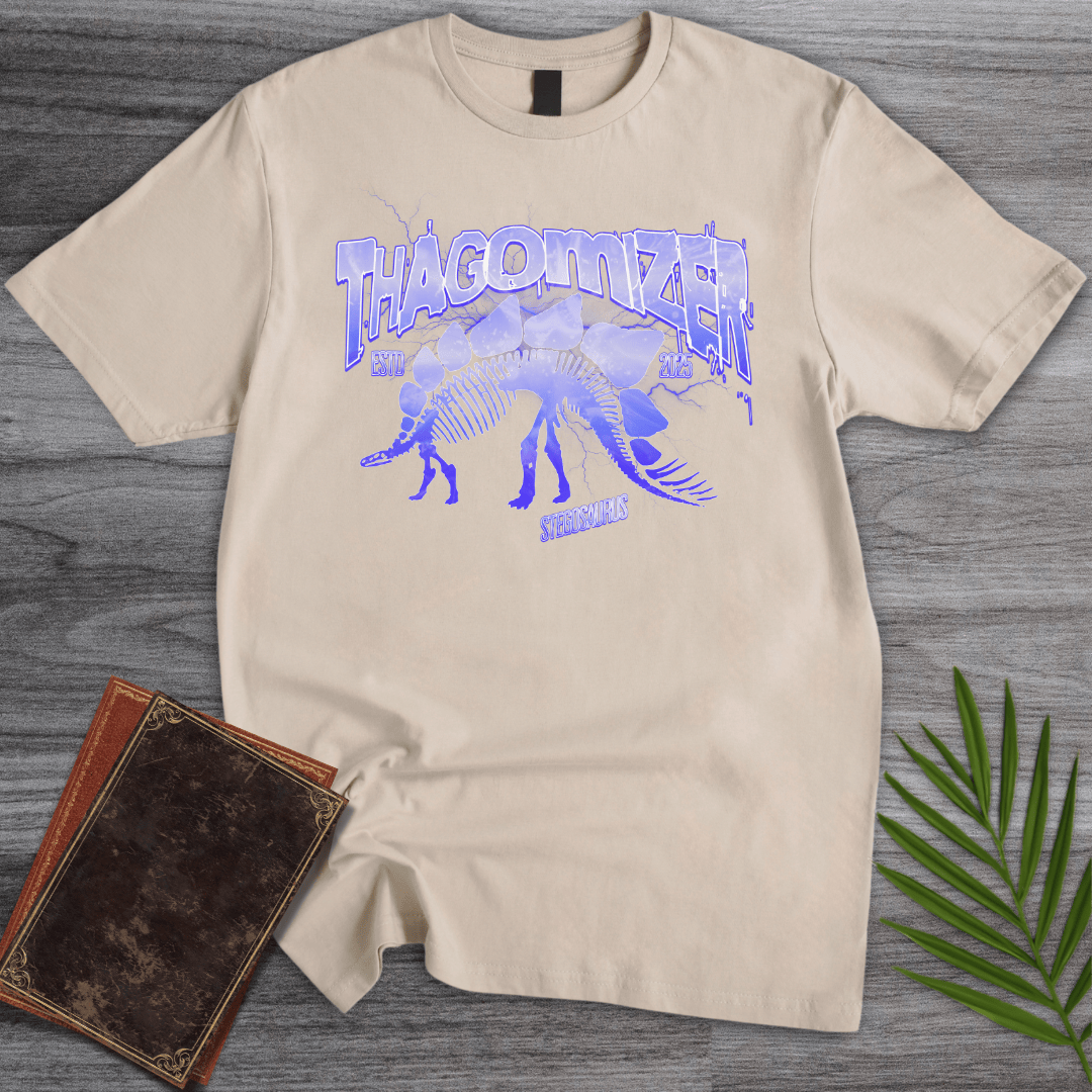 T-Shirt Sand / S Thagomizer Electro Stego T-Shirt