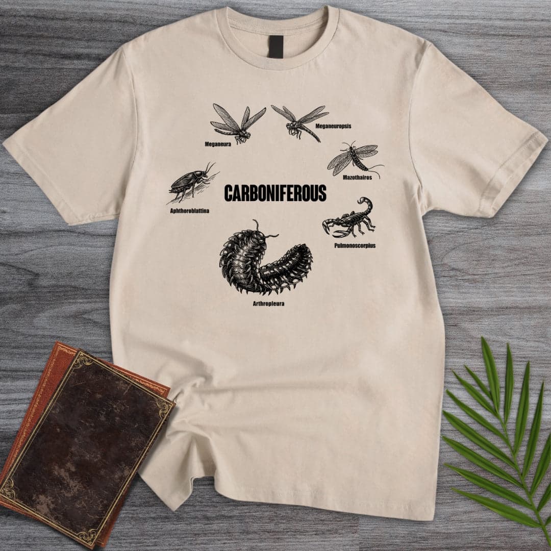 T-Shirt Sand / S The Carboniferous Arthopods Epoch T-Shirt