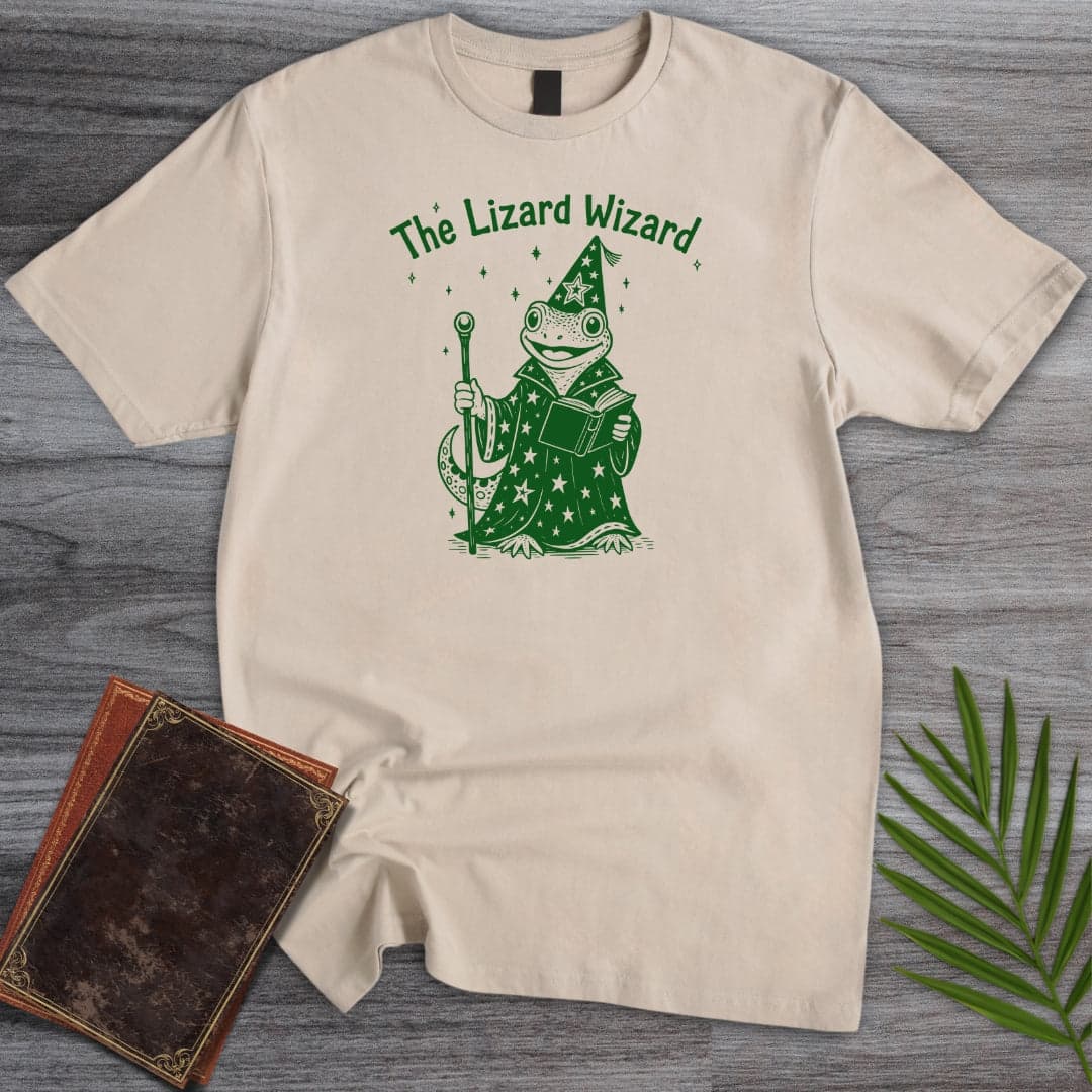 T-Shirt Sand / S The Lizard Wizard T-Shirt