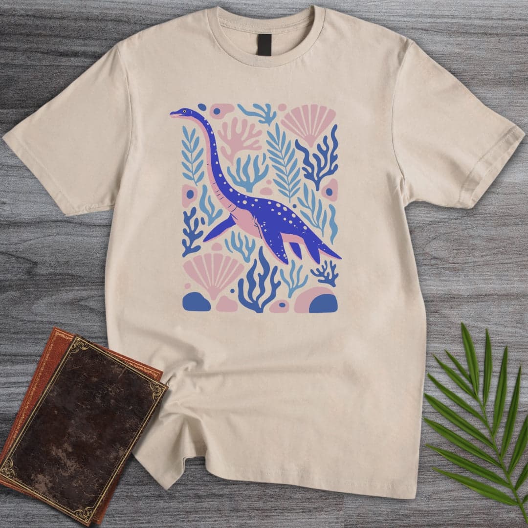 T-Shirt Sand / S The Loch Ness Plesiosaurus T-Shirt