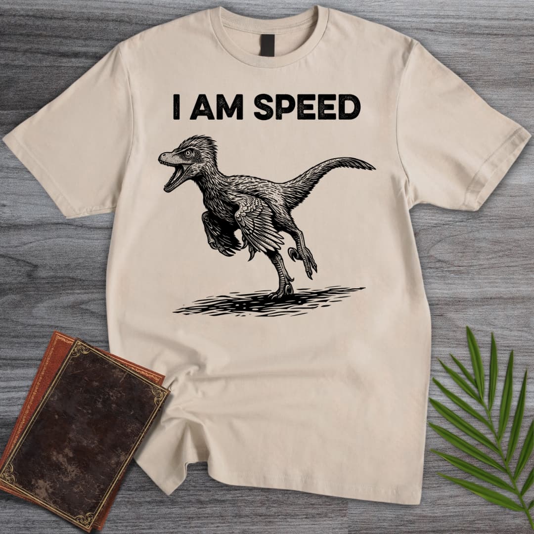 T-Shirt Sand / S The Raptor is SPEED T-Shirt