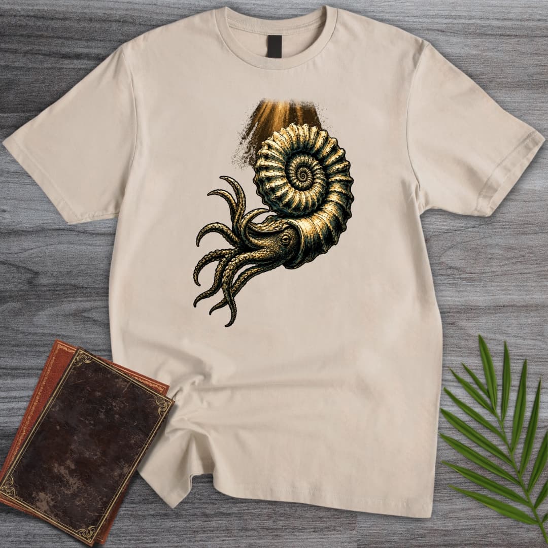 T-Shirt Sand / S The Surviving Nautiloid T-Shirt