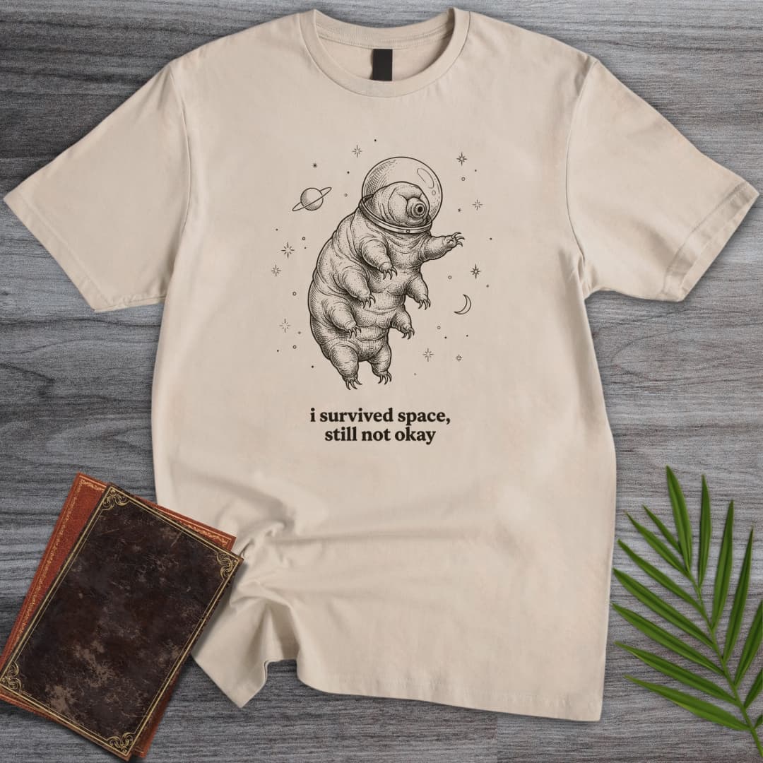 T-Shirt Sand / S The Void Tardigrade T-Shirt