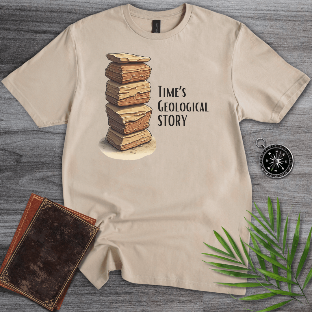 T-Shirt Sand / S Time's Geological Story T-Shirt