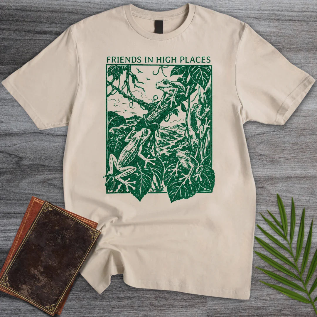 T-Shirt Sand / S Tree Frog Friends T-Shirt