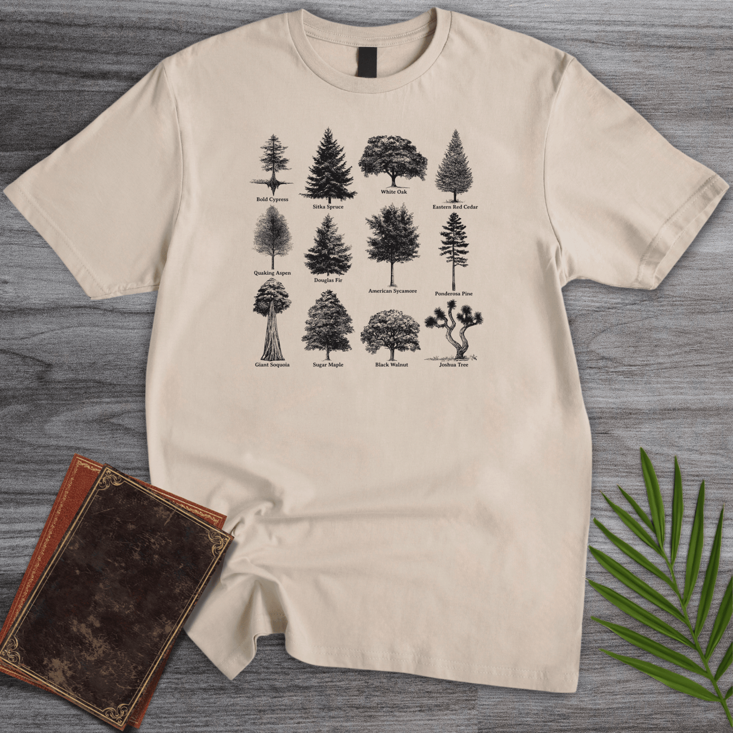 T-Shirt Sand / S Trees of North America T-Shirt