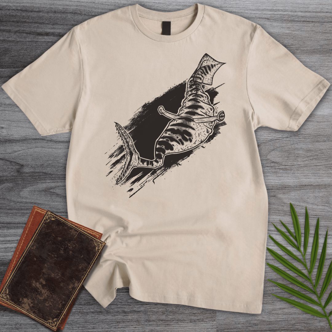 T-Shirt Sand / S Tullymonster Mystery of the Carboniferous T-Shirt (farkas.art)