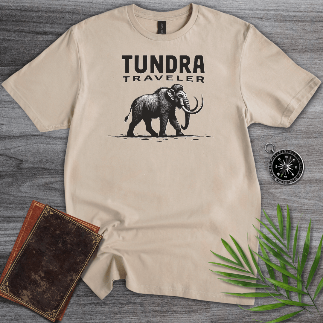 T-Shirt Sand / S Tundra Traveler: Mammoth T-Shirt