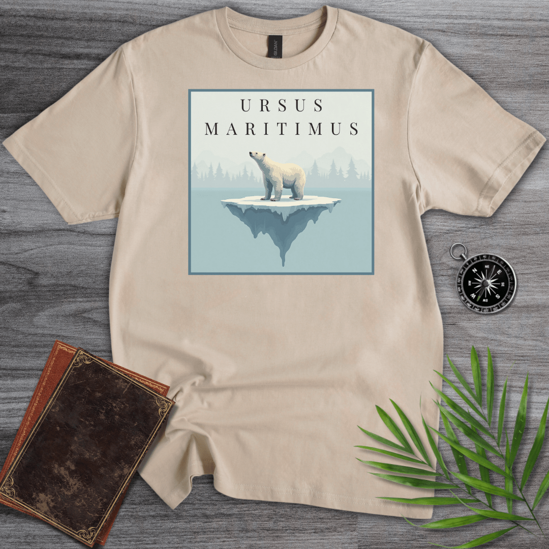 T-Shirt Sand / S Ursus Maritimus: Polar Bear T-Shirt