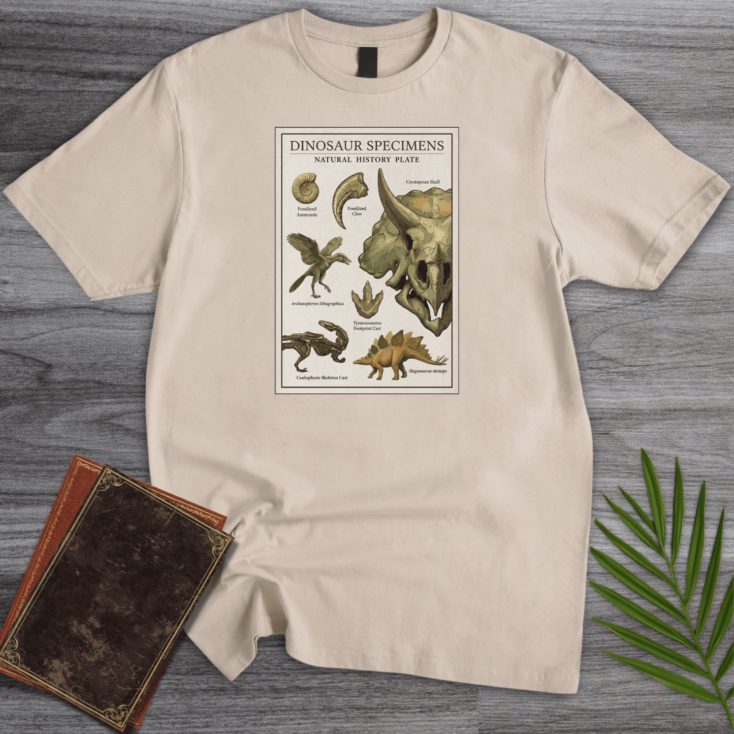 T-Shirt Sand / S Utopian Scholastic Poster T-Shirt