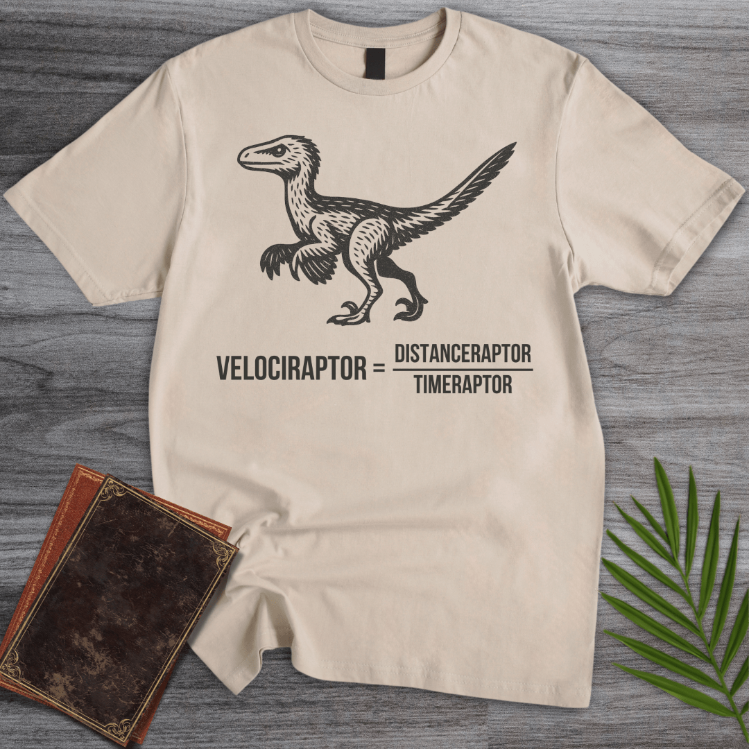 T-Shirt Sand / S Velociraptor Formula T-Shirt