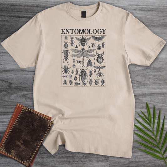 T-Shirt Sand / S Vintage Entomology T-Shirt