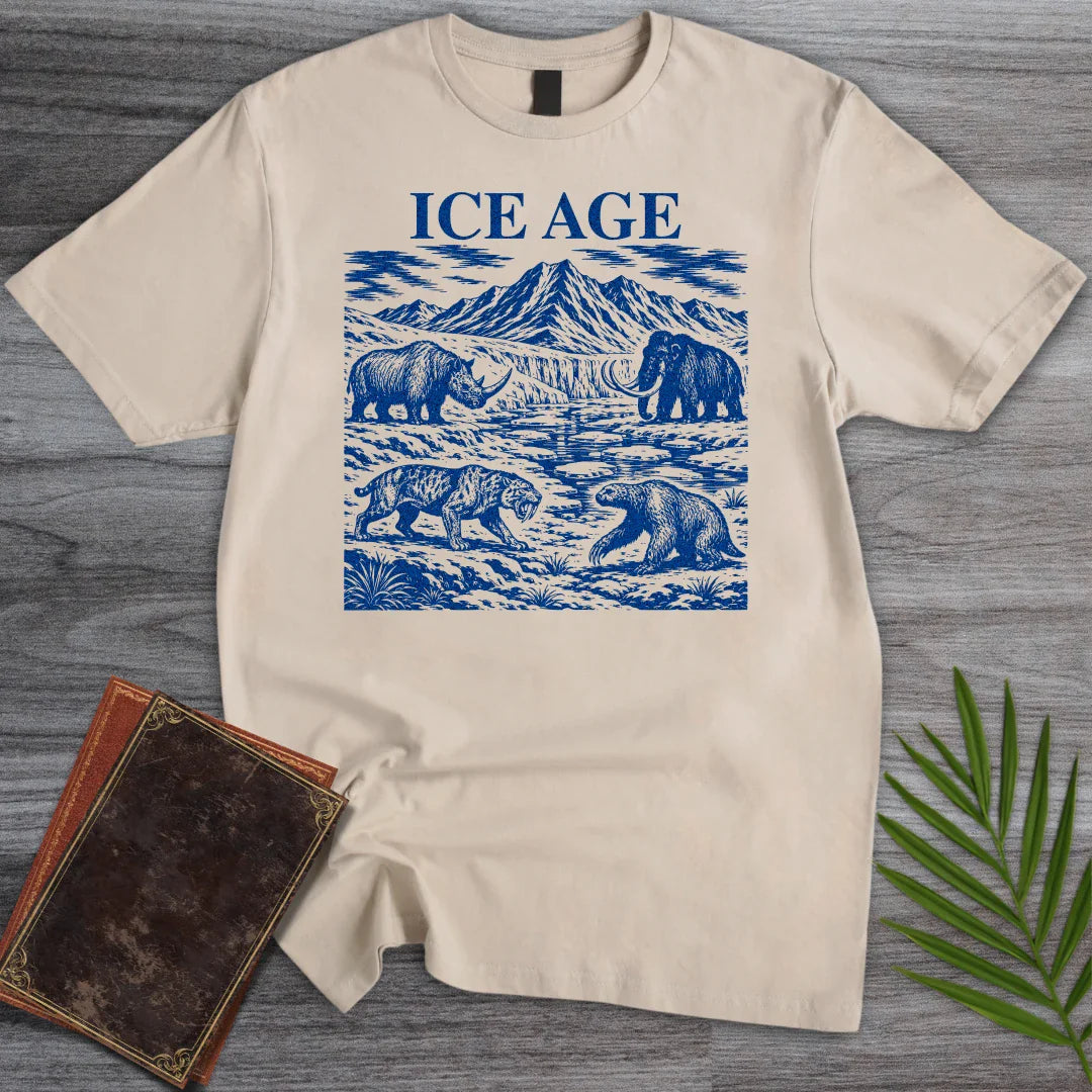T-Shirt Sand / S Vintage Ice Age Giants T-Shirt