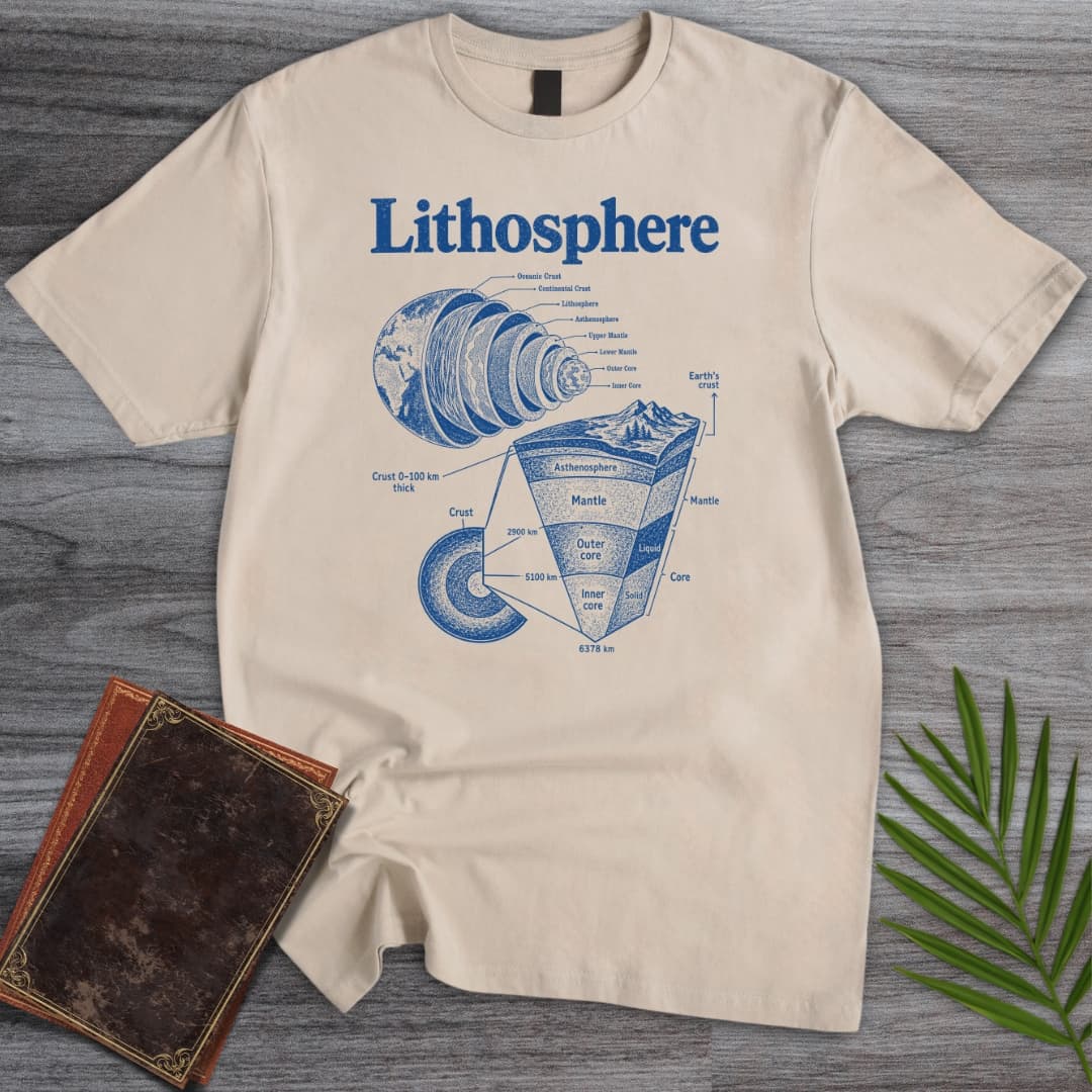 T-Shirt Sand / S Vintage Lithosphere T-Shirt