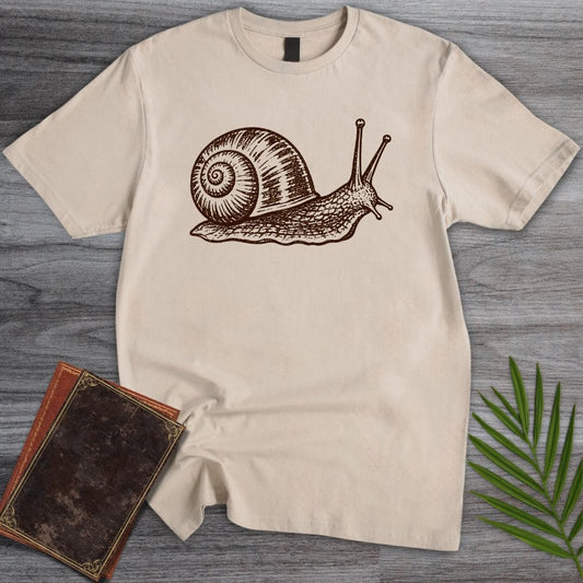 T-Shirt Sand / S Vintage Snail T-Shirt