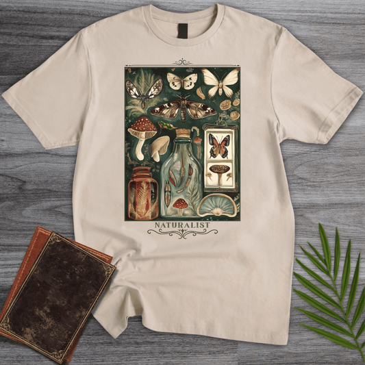 T-Shirt Sand / S Vintage Victorian Naturalist T-Shirt