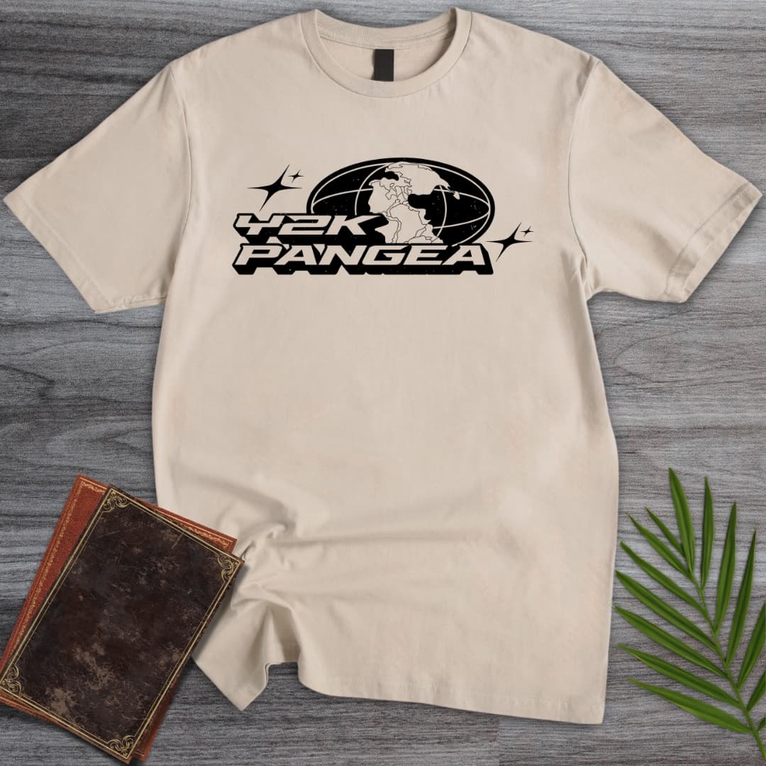 T-Shirt Sand / S Y2K Pangea T-Shirt