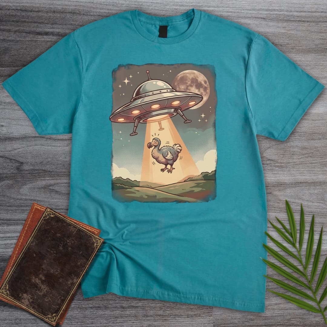 T-Shirt Tropical Blue / M Dodo UFO Abduction T-Shirt