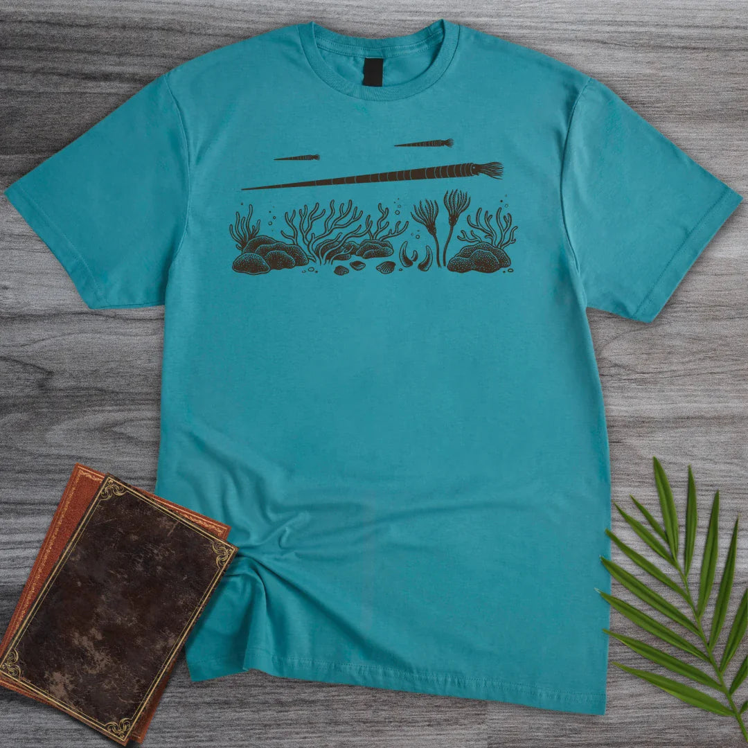T-Shirt Tropical Blue / M Minoan Endoceras T-Shirt