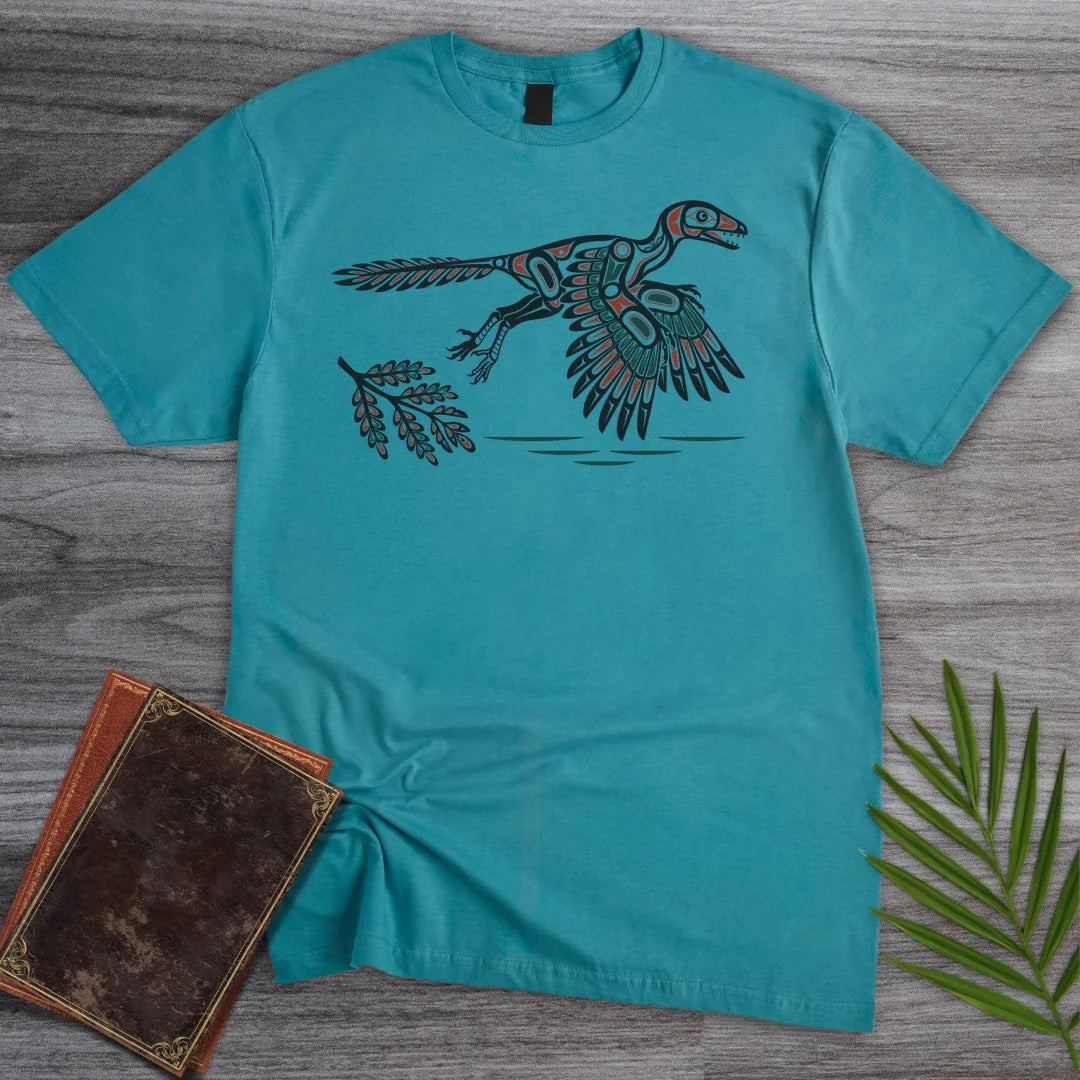 T-Shirt Tropical Blue / M Pacific Northwest Archaeopteryx T-Shirt