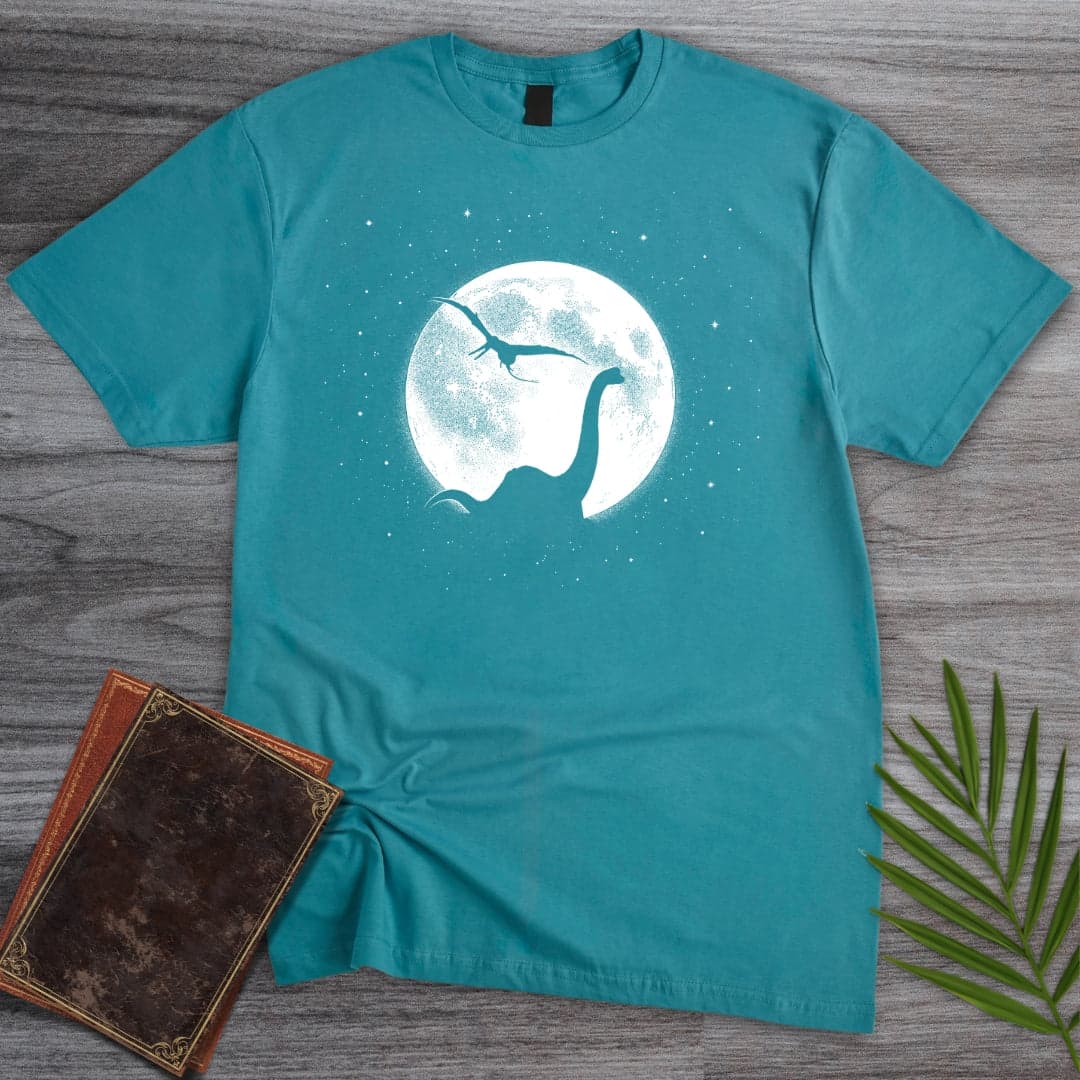 T-Shirt Tropical Blue / S A Starry Prehistoric Night T-Shirt