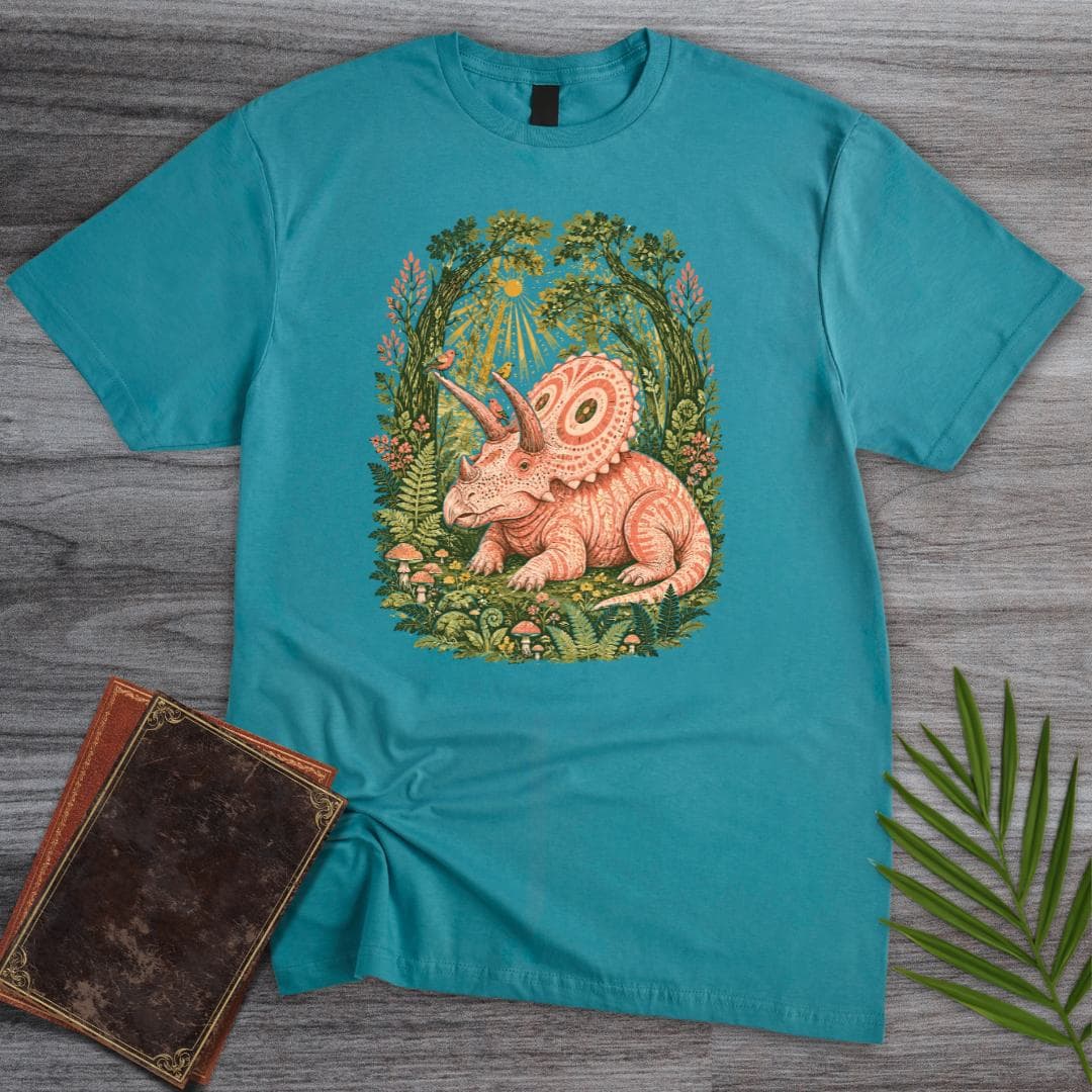T-Shirt Tropical Blue / S A Torosaurus Morning T-Shirt