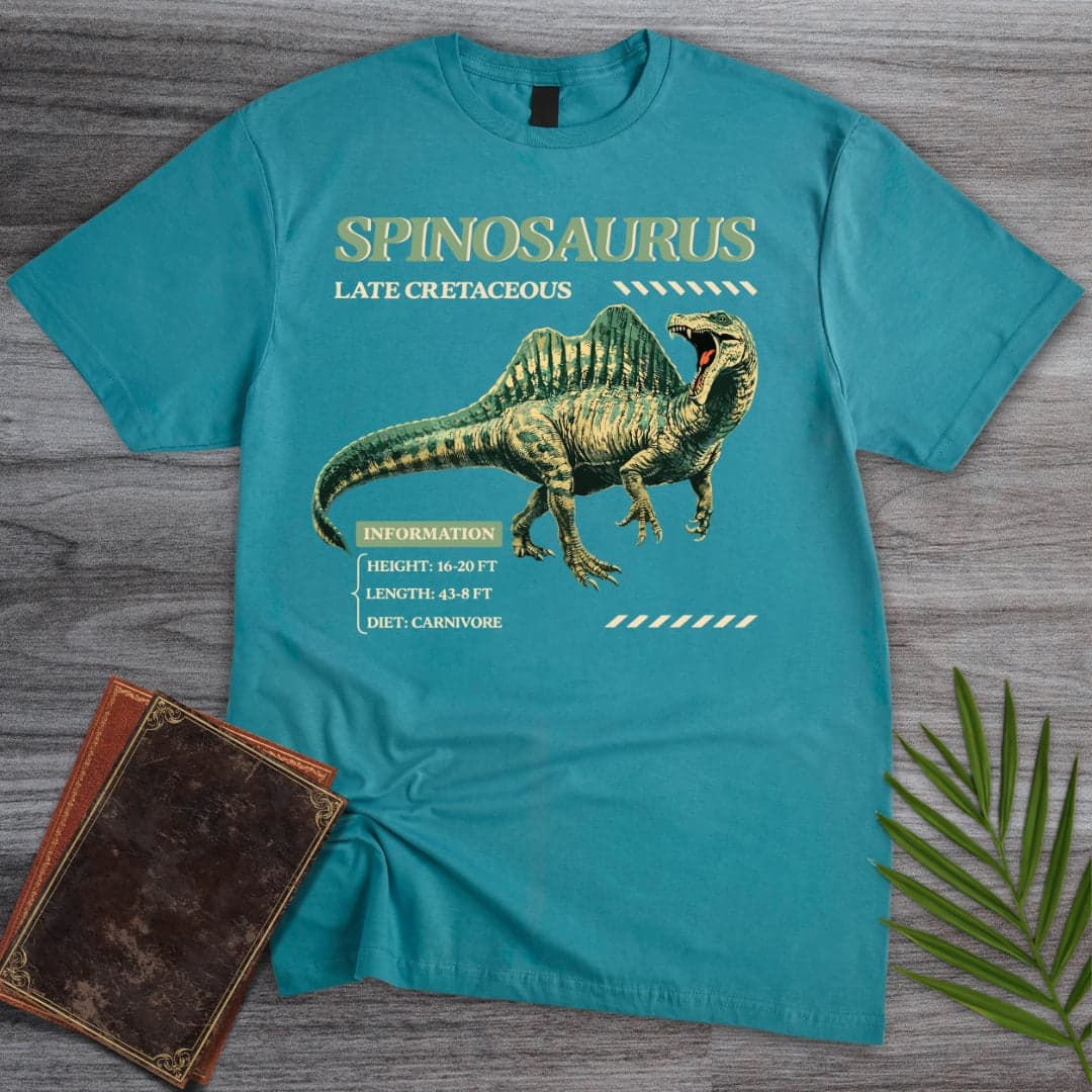 T-Shirt Tropical Blue / S About the Spinosaurus T-Shirt