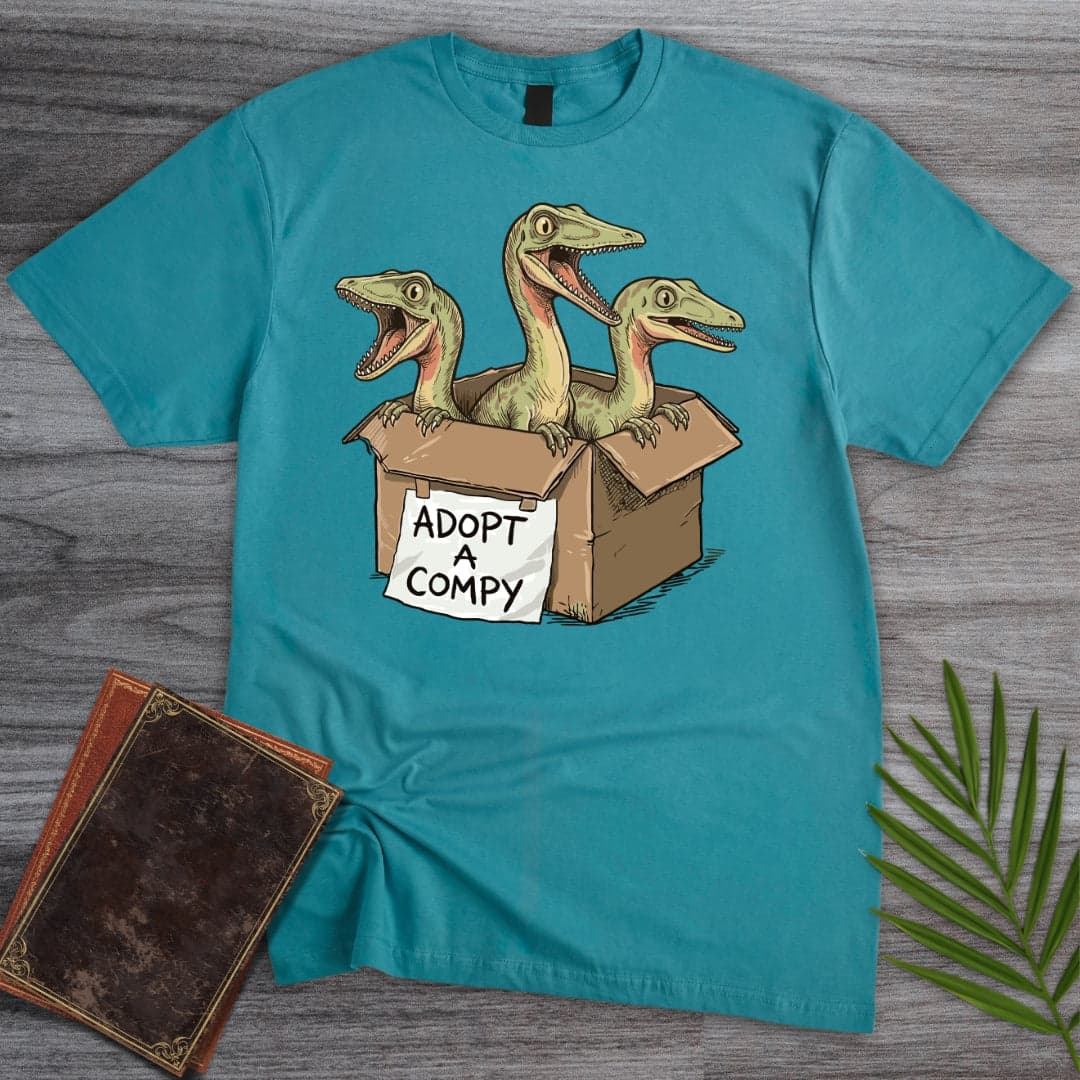 T-Shirt Tropical Blue / S Adopt A Compy T-Shirt
