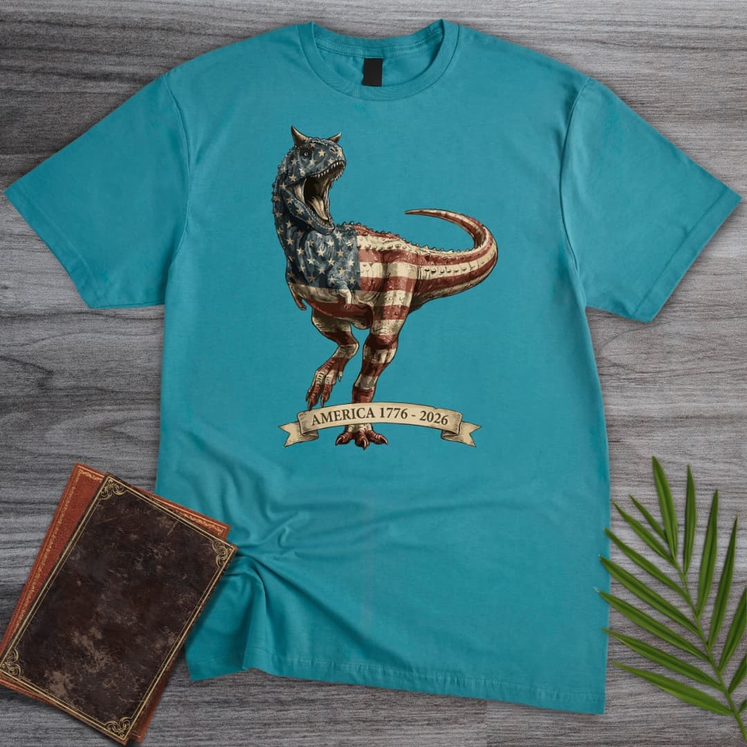 T-Shirt Tropical Blue / S Americas 250Th Round 2 T-Shirt