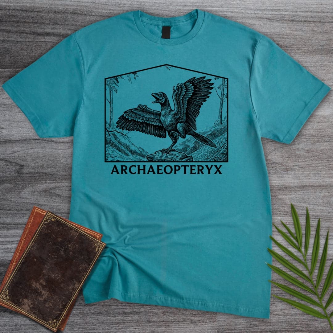 T-Shirt Tropical Blue / S Archaeopteryx the Urvogel T-Shirt