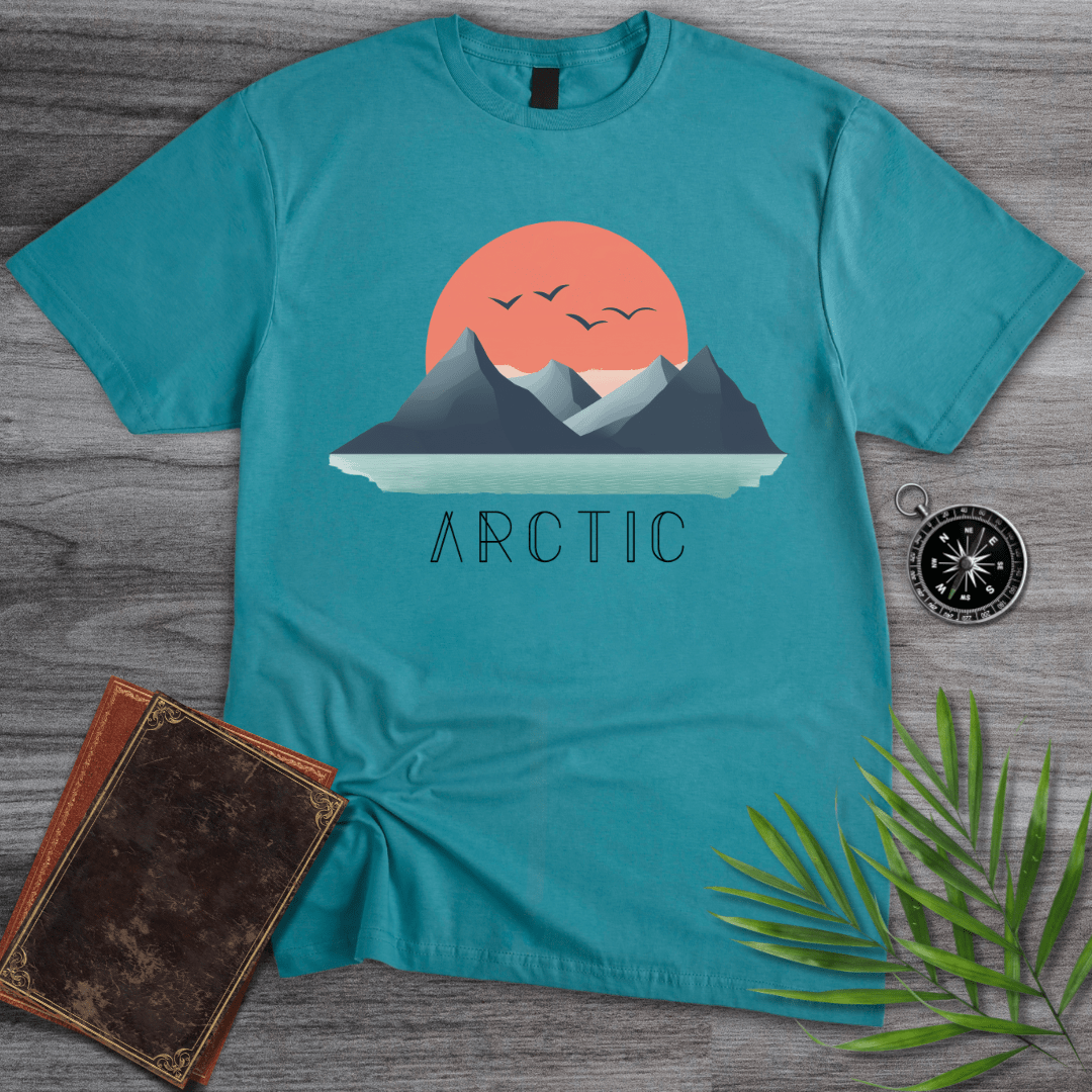 T-Shirt Tropical Blue / S Arctic Ocean & Landforms T-Shirt