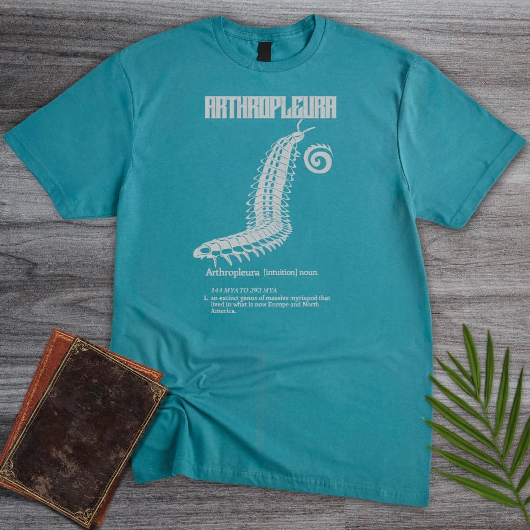 T-Shirt Tropical Blue / S Arthropleura Definition T-Shirt