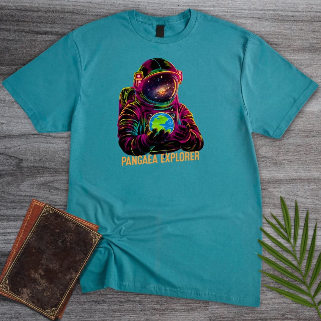 T-Shirt Tropical Blue / S Astronauts Pangea Explorer T-Shirt