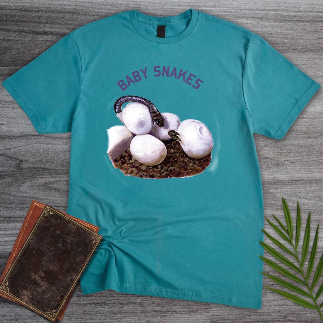 T-Shirt Tropical Blue / S Baby Snakes T-Shirt (Doobie)
