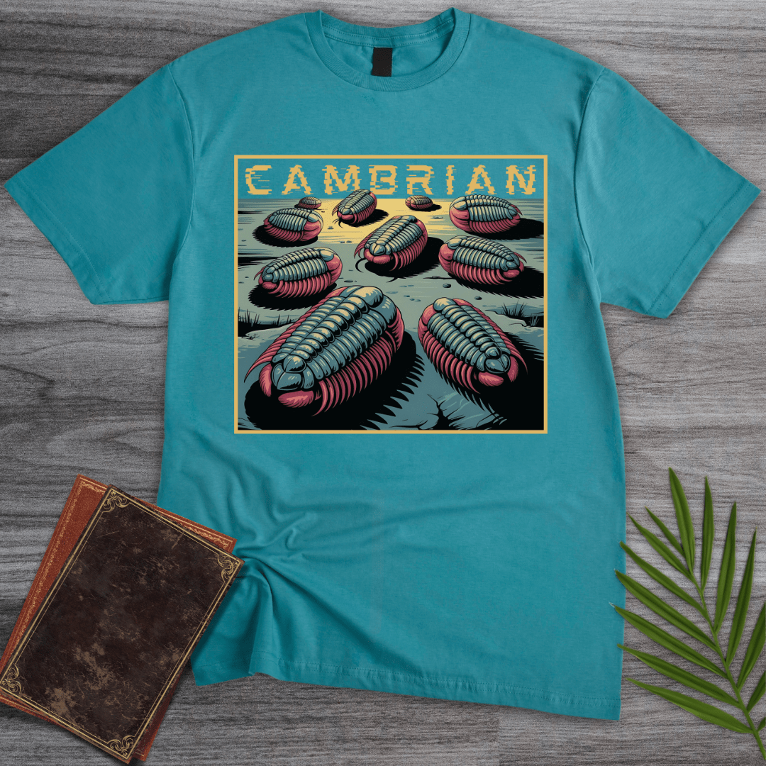 T-Shirt Tropical Blue / S Cambrian Crawlers T-Shirt