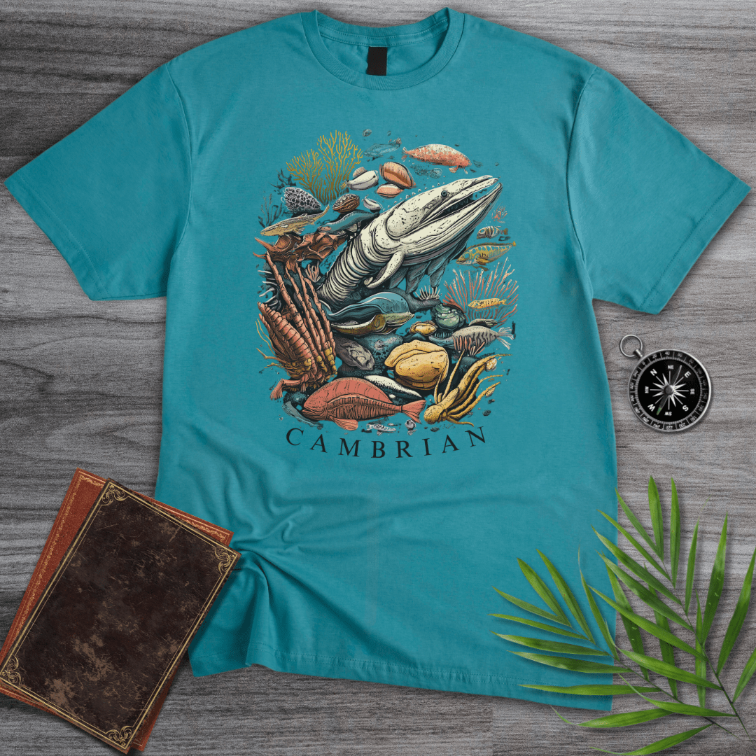 T-Shirt Tropical Blue / S Cambrian Environment & Species T-Shirt