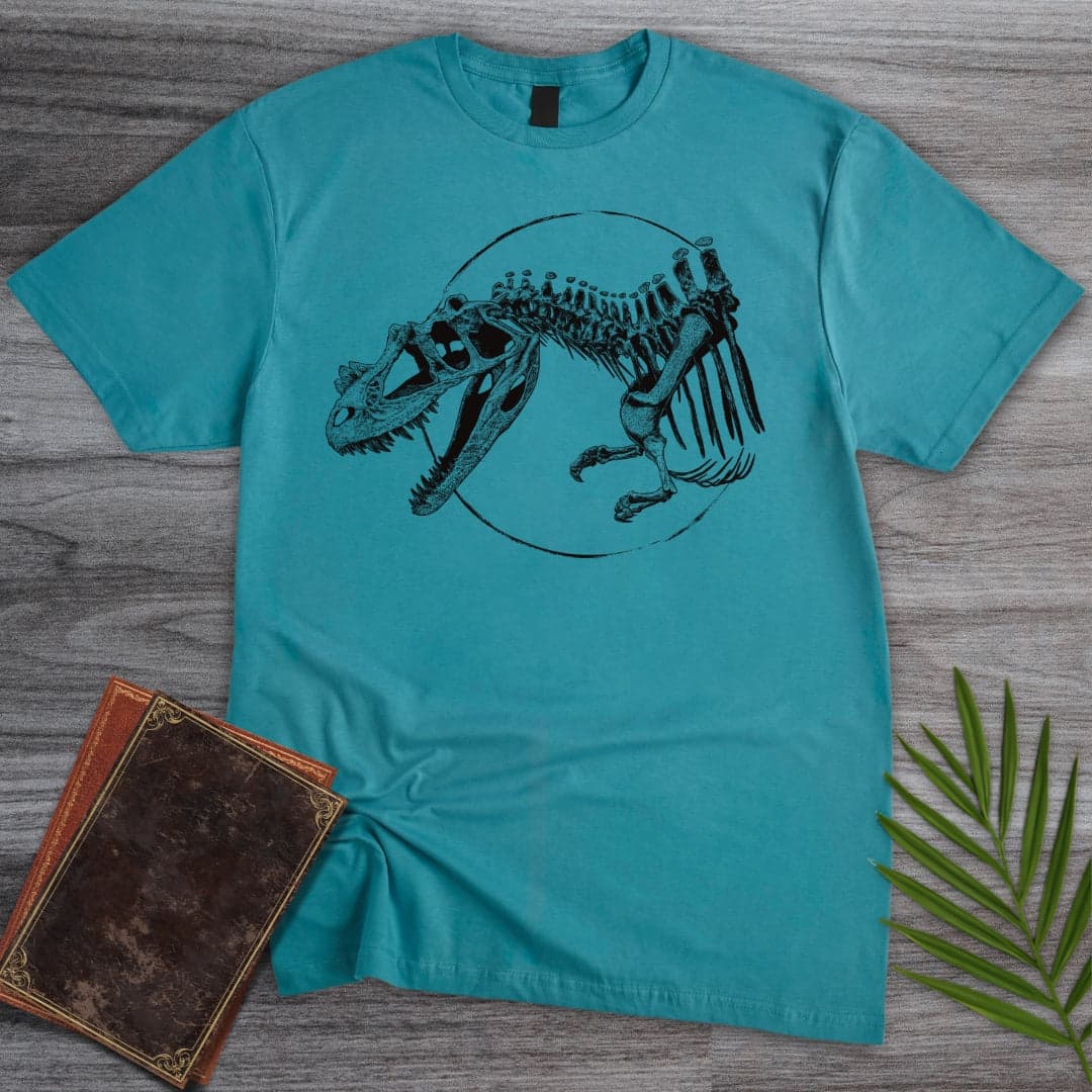 T-Shirt Tropical Blue / S Ceratosaurus Beauty of the Horns T-Shirt (farkas.art)