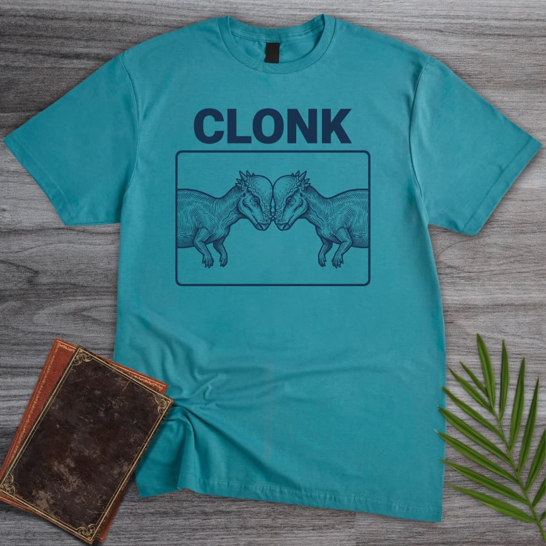 T-Shirt Tropical Blue / S Clonk Head-Butt Pachy T-Shirt