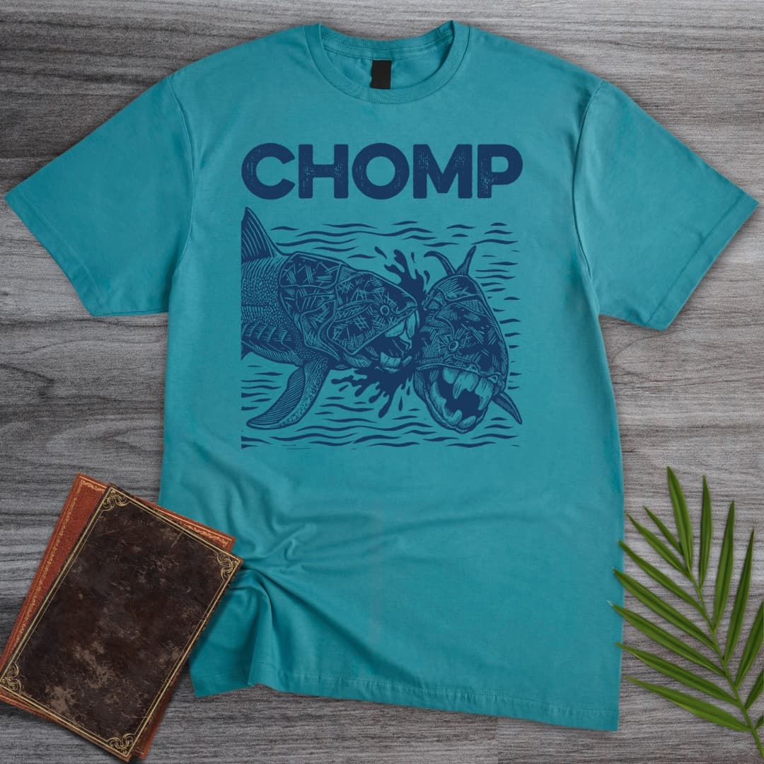 T-Shirt Tropical Blue / S Devonian Chomp T-Shirt