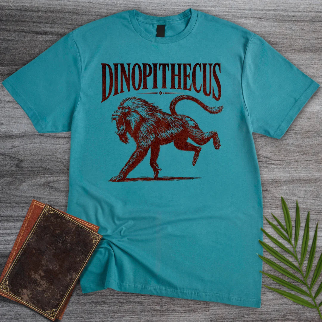 T-Shirt Tropical Blue / S Dinopithecus Terrible Ape T-Shirt