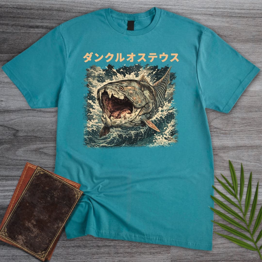 T-Shirt Tropical Blue / S Dunkleosteus "The Dunk" T-Shirt
